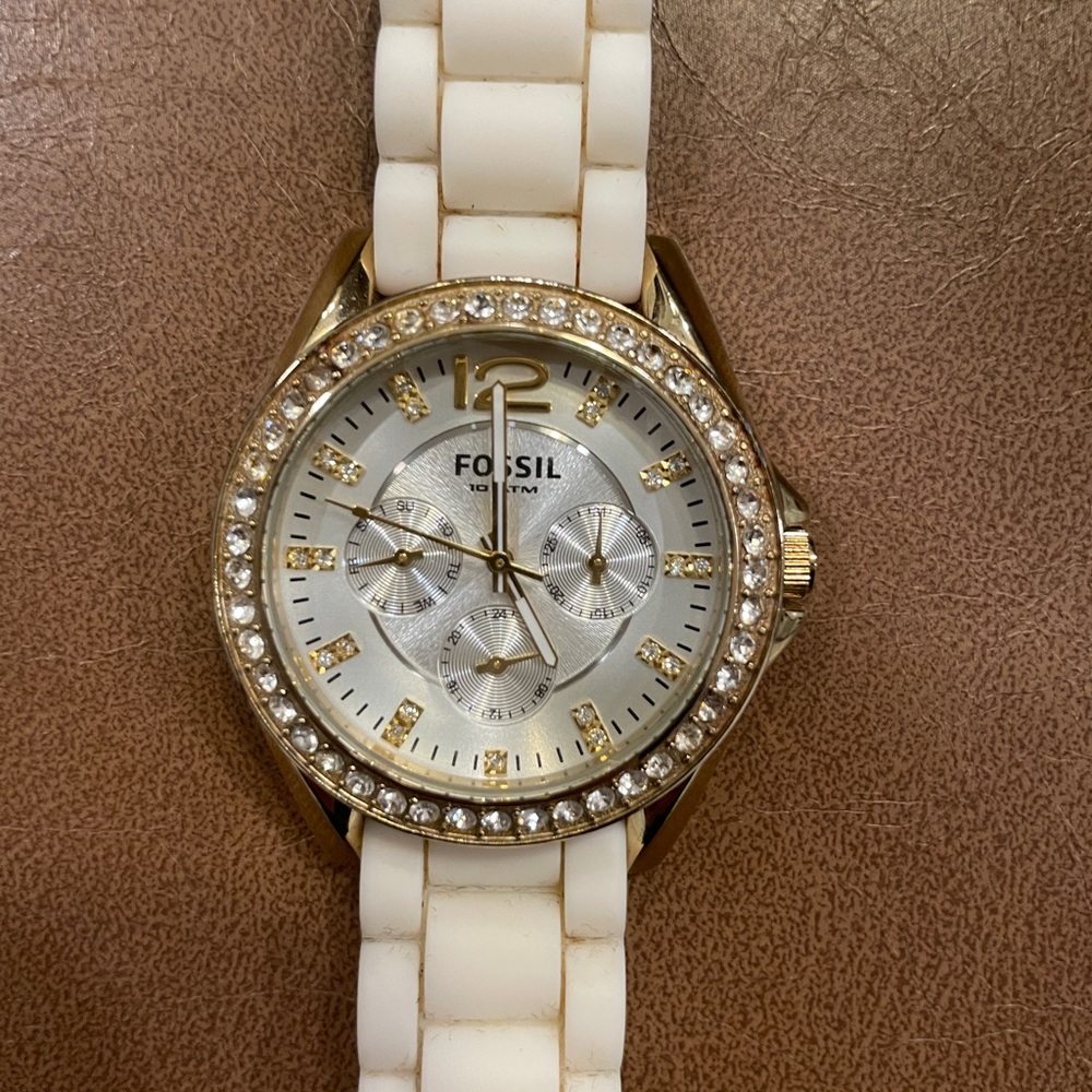 Fossil Gold Rhinestone Women’s Watch